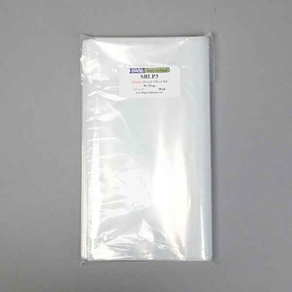 Clear Box Album Sleeves with Flap f